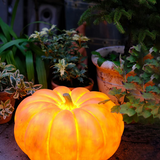 Vintage Pumpkin Resin Lamp