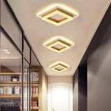 Tyalez Mini Art Deco Hallway LED Ceiling Lamp