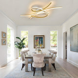 Tyalez Unique Creative Musical Notes Living Room LED Ceiling Lamp