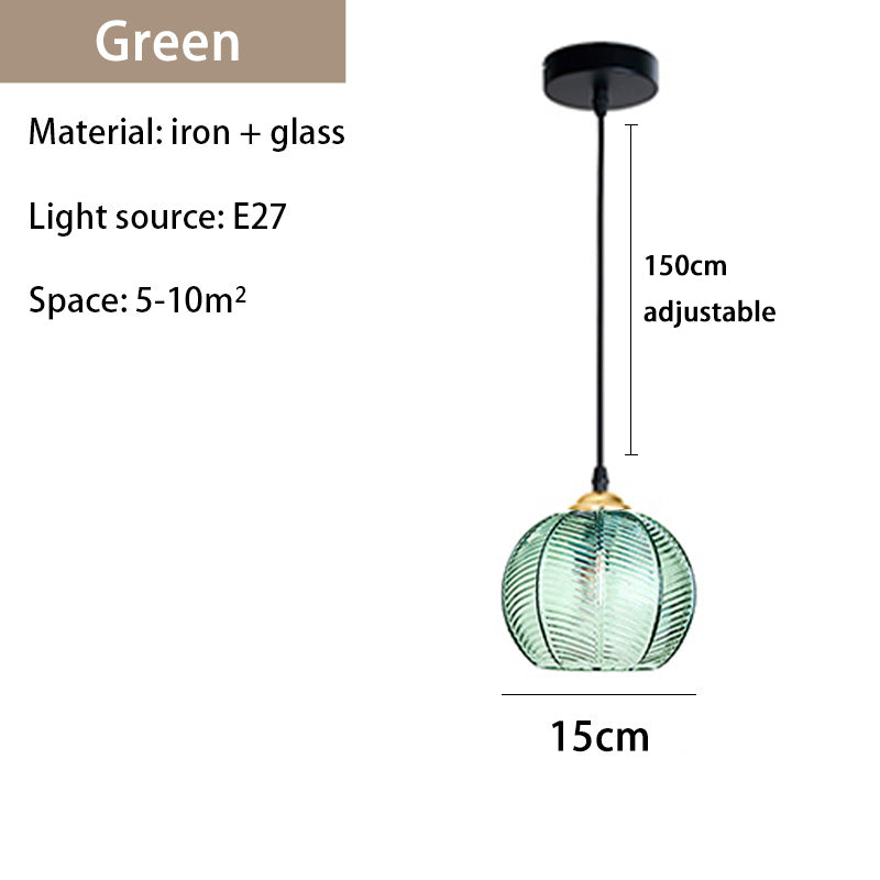 Tyalez Contemporary Glass Patterned Pendant Lights