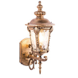 Tyalez Vintage Design Glass Outdoor Wall Light