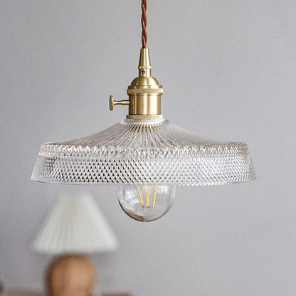 Tyalez Nordic Vintage Glass Bedroom Pendant Lights