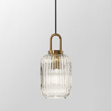 Tyalez Modern Simple Clear Light Stripe LED Chandelier