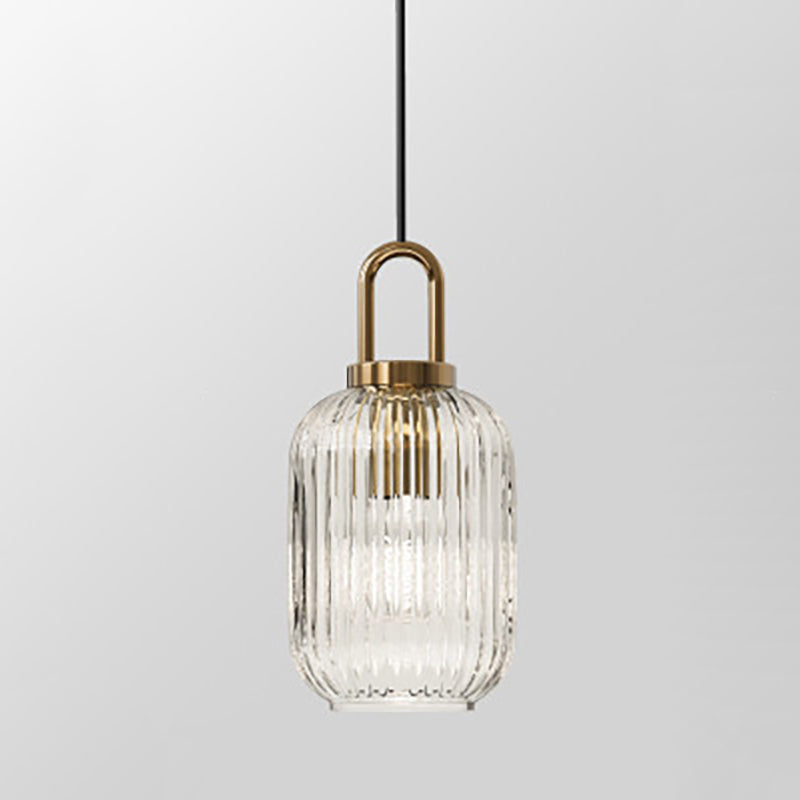 Tyalez Modern Simple Clear Light Stripe LED Chandelier