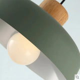 Scandinavian Color Pop Round Aluminum Pendant Lamp