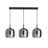 Tyalez Modern Black Glass Pendant Light