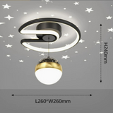 Tyalez Modern LED Star Dimming Pendant Light（three-colour changeable light）