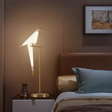 Tyalez Nordic Paper Crane Origami Bird Desk Lamp
