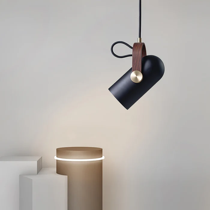 Tyalez Nordic Modern Rotatable Wooden Pendant Lamp
