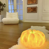 Vintage Pumpkin Resin Lamp