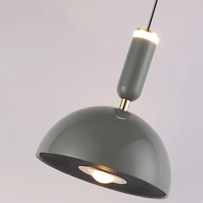 Bauhaus Nordic Style Stained Glass LED  Pendant Light