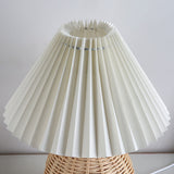 Tyalez Modern Simple Bamboo Weaving Table Lamps