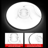 Tyalez Minimalism Round Led Bedroom Ceiling Light