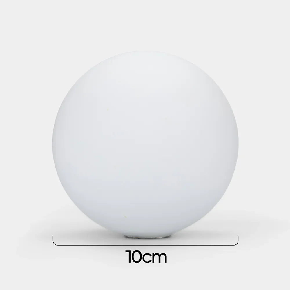 Tyalez White Glass Round Lamp Shade For Light