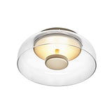Modern Glass LED Flushmount Ceiling Light – Entryway & Hallway