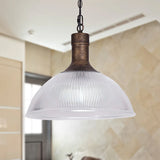 Industrial Dome Pendant Light
