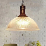 Industrial Dome Pendant Light
