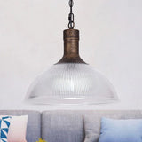 Industrial Dome Pendant Light