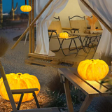 Vintage Pumpkin Resin Lamp