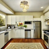 3-Light Modern Crystal Chandelier