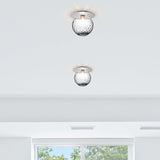 Tyalez Modern Hallway Glass Ceiling Lights