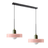 Tyalez 2 Heads Modern Bauhaus Glass Pendant Light