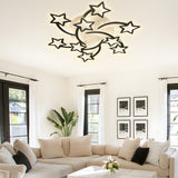 Tyalez Creative Stars Design Living Room LED Ceiling Lights