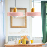 Tyalez 2 Heads Modern Bauhaus Glass Pendant Light