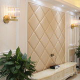 Tyalez Crystal Round And Square Hallway Wall Lights