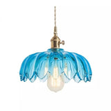 Tyalez Chic Glass Flower Pendant Lamp
