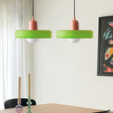 Tyalez 2 Heads Modern Bauhaus Glass Pendant Light