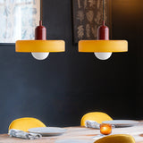 Tyalez 2 Heads Modern Bauhaus Glass Pendant Light