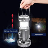 💥Hot Sale🌟Portable LED Camping Lantern With Fan