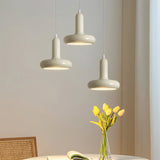 Bauhaus Style Creamy Pendant Light