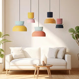 Tyalez Nordic Simple Macaron Acrylic Chandelier