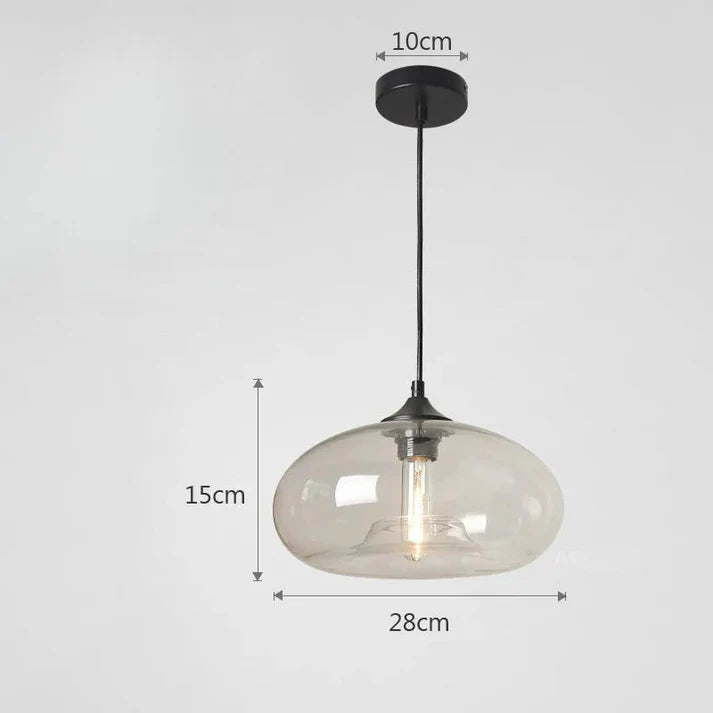 Tyalez Chandelier Kúla Glass Ball - Pendant Light