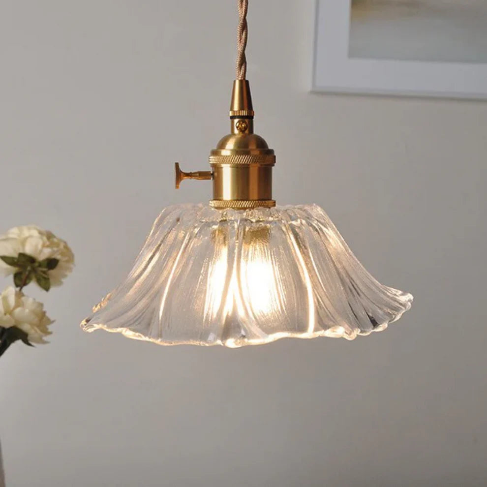 Sunflower Glass Bedroom Dining Room Chandelier