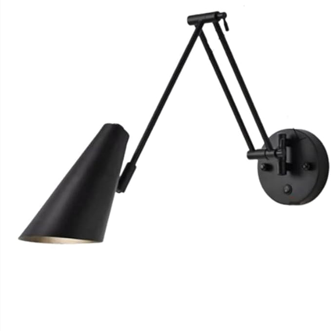 Adjustable Vintage Long Arm Wall Spotlight