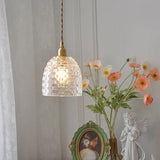 Tyalez Contemporary Glass Pendant Lights For Bedroom