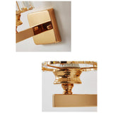 Tyalez Crystal Round And Square Hallway Wall Lights