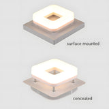 Tyalez Modern Square Acrylic Led Hallway Ceiling Light