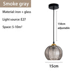 Tyalez Contemporary Glass Patterned Pendant Lights