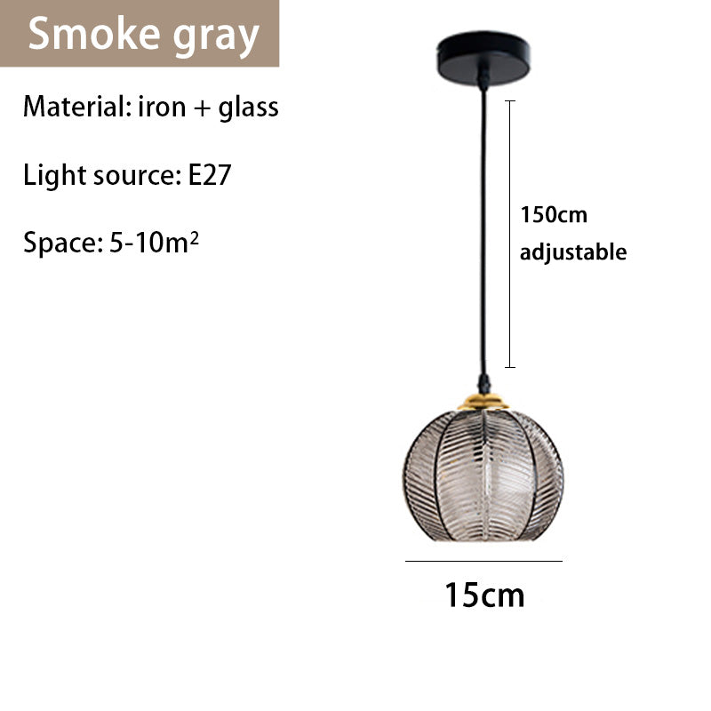 Tyalez Contemporary Glass Patterned Pendant Lights