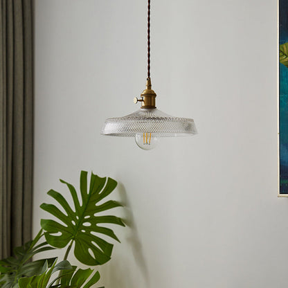 Tyalez Nordic Vintage Glass Bedroom Pendant Lights