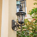 Tyalez Vintage Design Glass Outdoor Wall Light