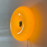 Modern Donut-Shaped Dimmable Glass Wall Sconces