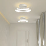 Energy-Efficient Modern Iron LED Ceiling Light