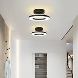 Energy-Efficient Modern Iron LED Ceiling Light