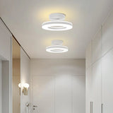 Energy-Efficient Modern Iron LED Ceiling Light