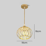 Tyalez Nordic Simple Globular Glass Hallway Pendant Lighting
